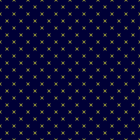 Vector illustration of night stars seamless pattern background.のイラスト素材