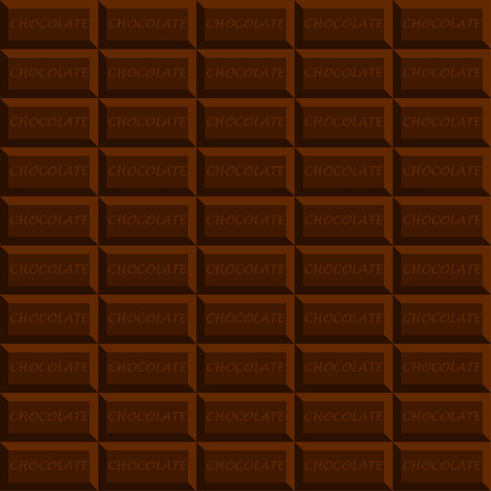 Vector chocolate seamless pattern background.のイラスト素材