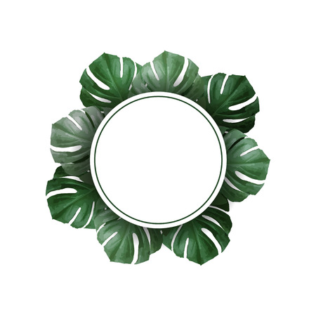 Vector frame template for wedding invitationのイラスト素材