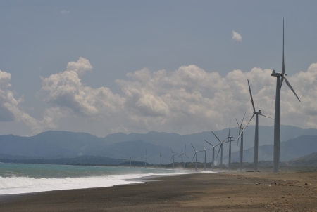 Bangui windmillsの写真素材