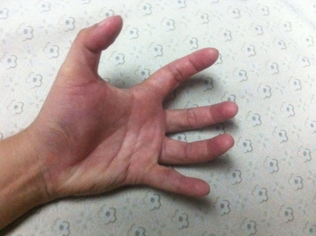 Agitated right handの素材