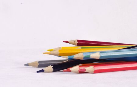 colors colorful wood pencils art