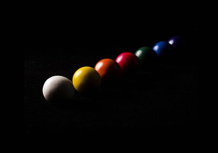 bubble gum balls colorsの写真素材