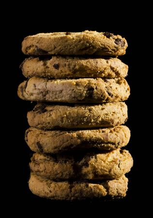 delicius chocochips chocolate cookiesの写真素材