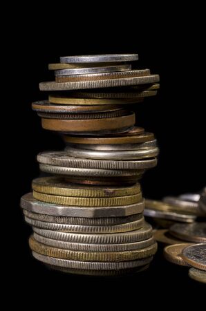 group of coin from many countries