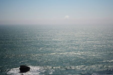 the beautiful peruvian coast by dayの写真素材
