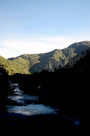 rivers on the roads of peruの写真素材