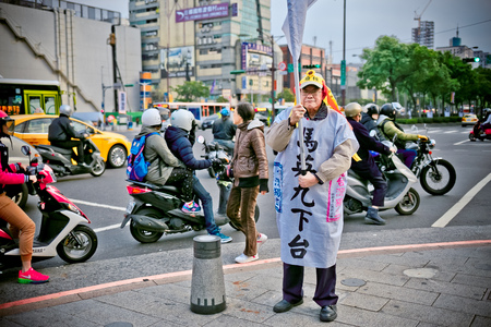 Taiwan street processions in Taiwanのeditorial素材