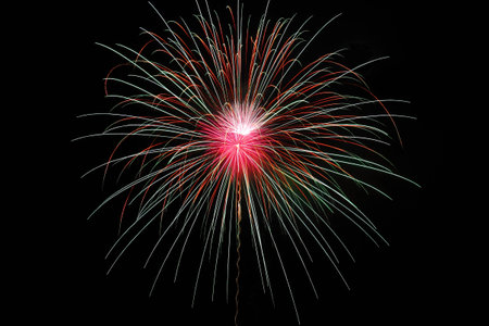 fireworksの写真素材