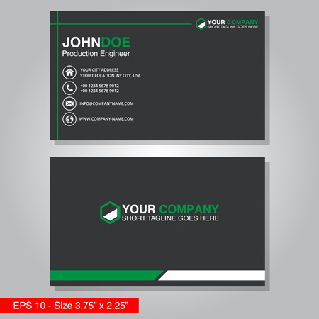 Modern Business Card Vector Templateのイラスト素材