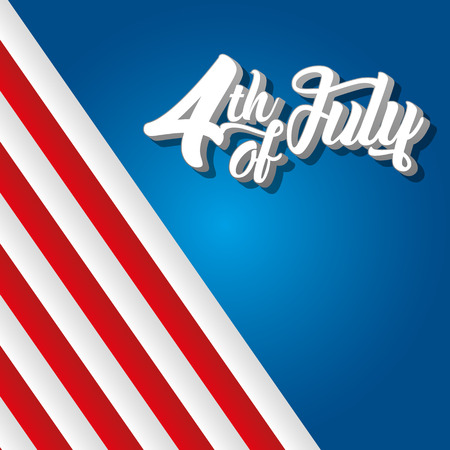 Happy American Independence Dayのイラスト素材