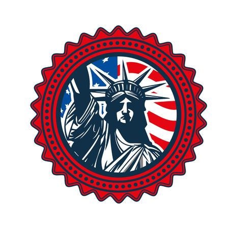 Happy American Independence Dayのイラスト素材