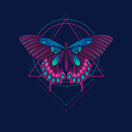 Abstract butterflyのイラスト素材