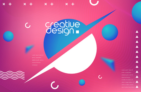 abstract fluid colors background designのイラスト素材