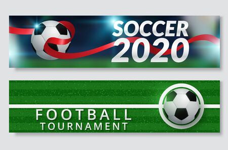 Vector design banner web template for sport eventのイラスト素材