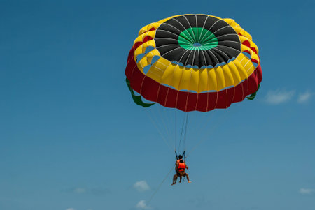 Paragliding IIの写真素材