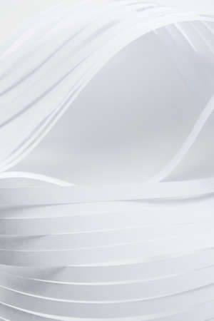 abstract white paper background with modern shadows