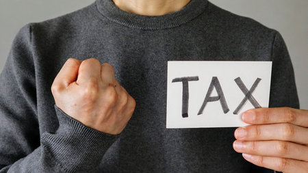 Imagine someone who is unhappy with taxes