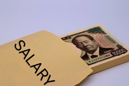 Imagine your salaryの写真素材