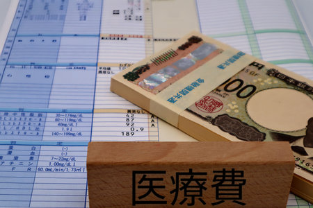 Medical expenses imageの写真素材