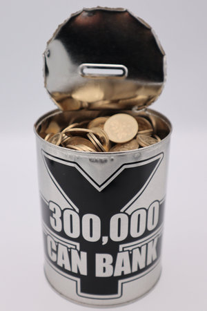 Full piggy bank