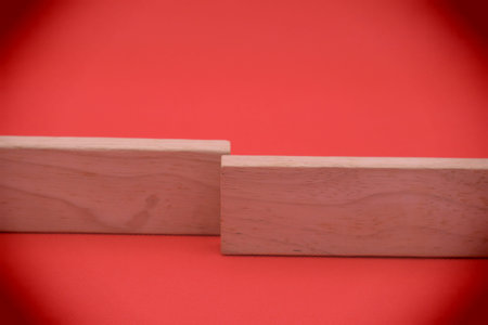 Close-up of building blocks. Please write letters on the blocks.