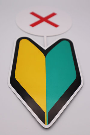 Beginner's mark and cross