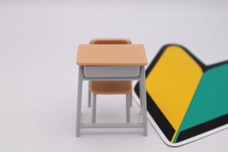 Desk and chairの写真素材