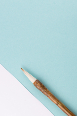 The chinese calligraphy brush for traditional writing.の写真素材