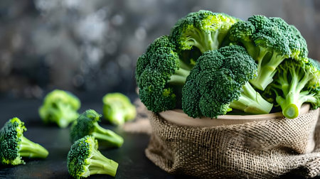 Fresh Green Delight: Exploring the Nutritional World of Broccoliの素材
