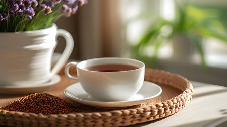 Buckwheat Bliss: A Herbal Morning Brewの素材