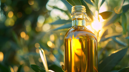 Pure Essence: Golden Drops of Freshness in Organic Oilsの素材