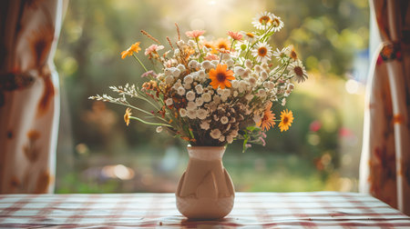 Elegant Botany: Pressed Blossoms and Rustic Bouquet Ensembleの素材