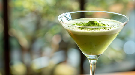 Minimalist Mixology: Crafting Matcha Martini Variationsの素材