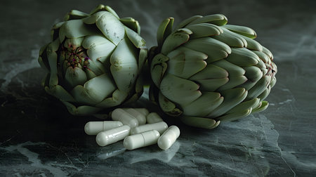 Digestive Harmony: Herbal Supplement for Healthy Liver Supportの素材