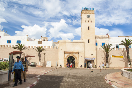 ESSAOUIRA, MOROCCO - CIRCA SEPTEMBER 2014: town of Essaouira circa September 2014 in Essaouira.のeditorial素材