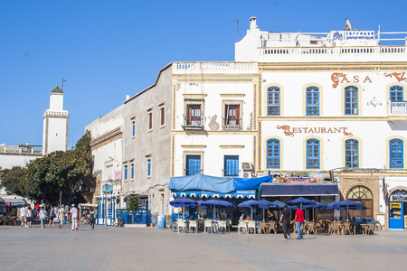 ESSAOUIRA, MOROCCO - CIRCA SEPTEMBER 2014: town of Essaouira circa September 2014 in Essaouira.のeditorial素材