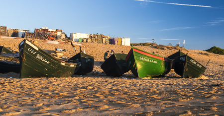 OUALIDIA, MOROCCO - CIRCA SEPTEMBER 2014: view of Oualidia circa September 2014 in Oualidia.のeditorial素材