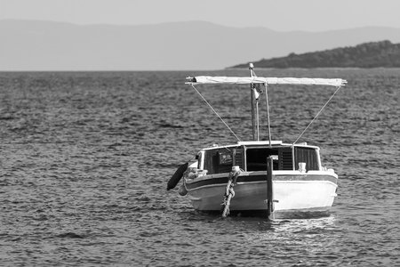 HVAR, CROATIA â CIRCA SEPTEMBER 2016: beautiful view from Zavala on the island of Hvar in Croatia circa September 2016 in Hvar.のeditorial素材