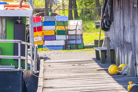 Fishing harborのeditorial素材