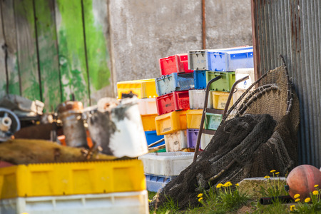 Fishing harborのeditorial素材