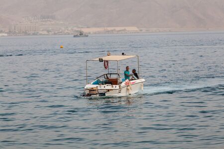EILAT, ISRAEL - CIRCA MAY 2018: Beautiful view of the Red Sea in Israel circa May 2018 in Eilat.のeditorial素材