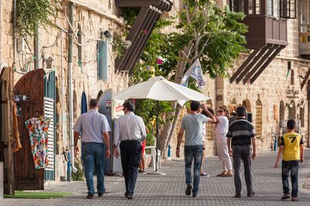 TEL AVIV, ISRAEL - CIRCA MAY 2018: Beautiful view of Tel Aviv Old Jaffa in Israel circa May 2018 in Tel Aviv.のeditorial素材