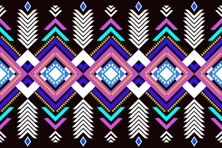 Geometric ethnic pattern traditional Design for...