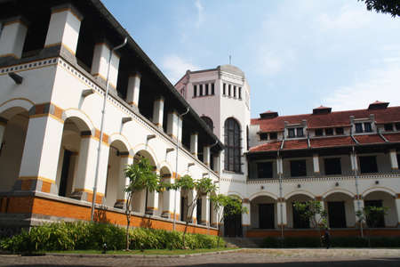 Lawang Sewu Historical Buildings in the City of Semarangの写真素材