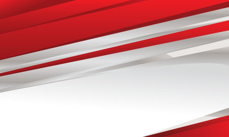 Abstract red and white corporate background. Vector design layout for your textのイラスト素材