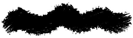 Vector black grunge brush stroke. Grunge texture. Vector illustrationのイラスト素材