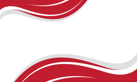 Red and white abstract background with copy space for your text. Vector illustration.のイラスト素材