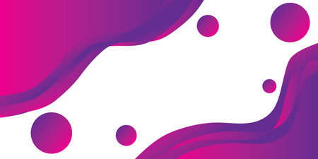 Abstract background with pink and purple circles. Vector illustration for your designのイラスト素材