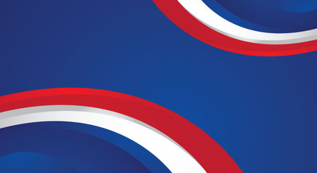 Abstract background with red and blue circles. Vector illustration for your designのイラスト素材